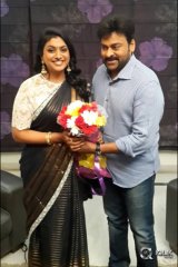 Roja Meets Chiranjeevi